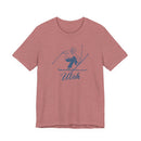 Utah T Shirt - Vintage Ski Graphic Utah Tee-1