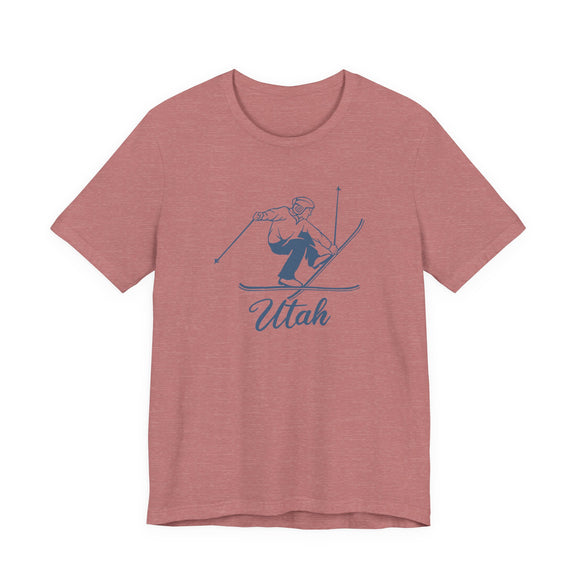 Utah T Shirt - Vintage Ski Graphic Utah Tee