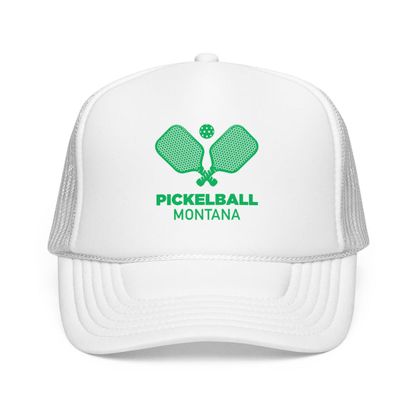 Montana Pickleball Trucker Hat - Foam Montana Cap