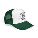 Lake Tahoe, California Ski Babe Trucker Hat — Foam Mesh Cap-10