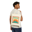 Montana Tote Bag, Cotton Canvas Tote Bag, Reusable Shopping Bag, Eco-Friendly Tote, Montana Gift-4