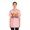 Vail, Colorado Shirt - Mountain Sunset Unisex Vail T-Shirt