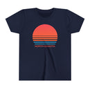 North Dakota Youth Shirt - Retro 80s North Dakota Kid's T-Shirt-2