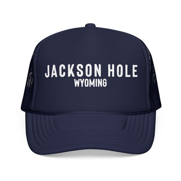 Jackson Hole, Wyoming Trucker Hat - Foam Jackson Hole Cap