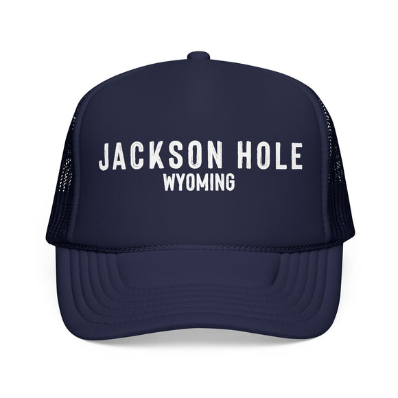 Jackson Hole, Wyoming Trucker Hat - Foam Jackson Hole Cap
