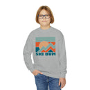 Ski Bum Youth Sweatshirt - Unisex Kid's Ski Bum Crewneck Sweatshirt-19