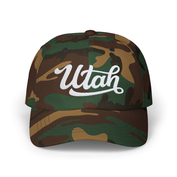 Utah Dad Hat - Embroidered Utah Classic Dad Cap