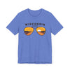 Wisconsin T Shirt - Sunglasses Lake Graphic Wisconsin Tee