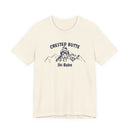 Crested Butte, Colorado Ski Babe T‑Shirt - Retro Skiing Graphic Tee-1