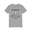 Big Bear Lake, California Yeti Snowboard Youth Tee - Kids Skiing Shirt-3