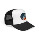 Seattle, Washington Retro Trucker Hat — Vintage Striped Foam Cap-8