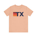 Texas Retro Stripes T-Shirt | Texas State Tee-1
