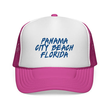 Buy pink Panama City Beach Trucker Cap | Florida Hat