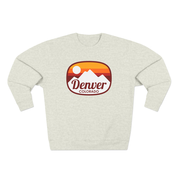 Premium Denver, Colorado Sweatshirt - Retro Unisex Sweatshirt