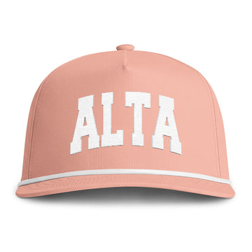Buy peachy Alta, Utah Embroidered Rope Hat - Vintage Sunwashed Rope Cap, Comfort Colors