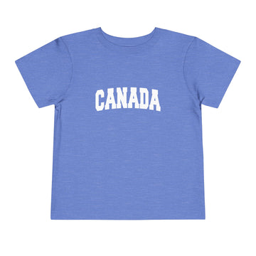 Canada Toddler Graphic Tee - Kids Canada Vacation T-Shirt - 0