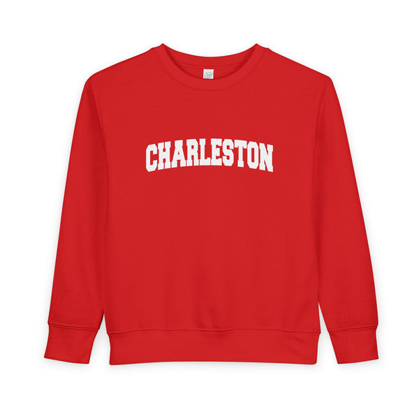 Charleston, South Carolina Toddler Sweatshirt - Charleston Toddler Crewneck Sweatshirt