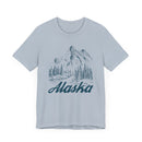 Alaska Graphic Tee - Mountain Illustration Alaska T Shirt-17