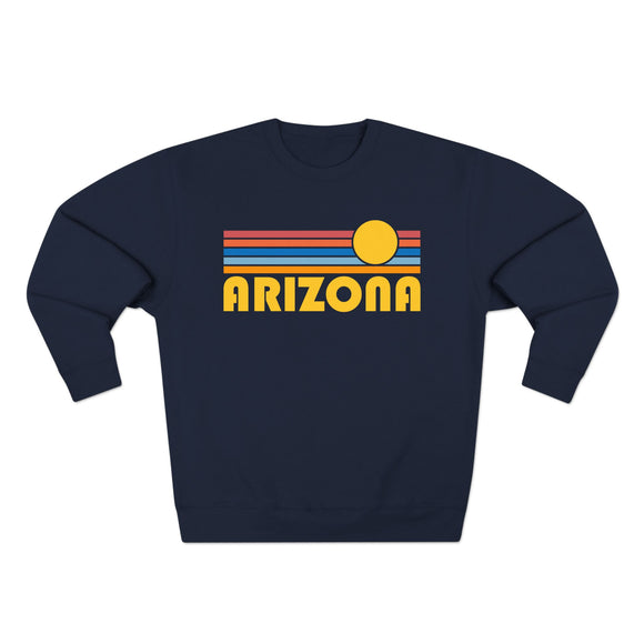 Premium Arizona Retro Sun Graphic Sweatshirt