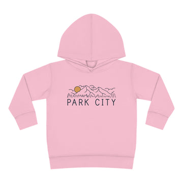 Buy pink Park City, Utah Toddler Hoodie - Unisex Park City Toddler Sweatshirt