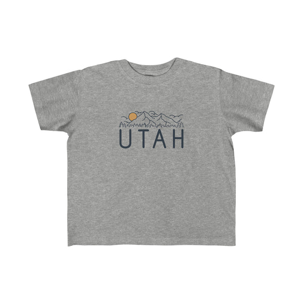 Utah Toddler T-Shirt - Unisex Toddler Utah Shirt