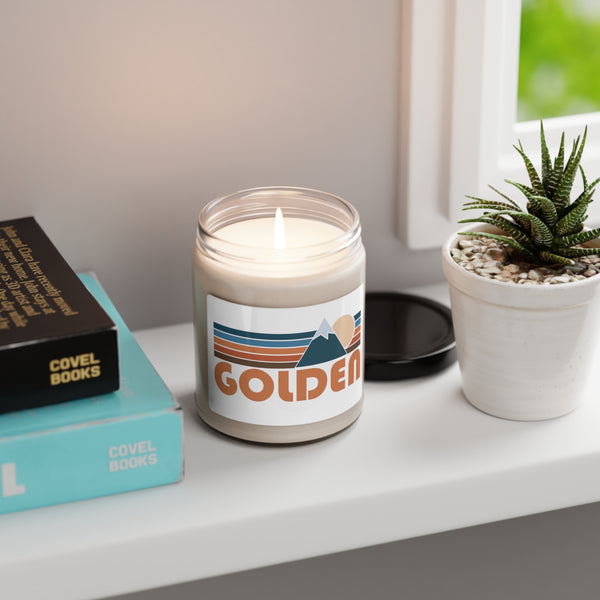 Golden, Colorado Candle - Scented Soy Golden Candle, 9oz