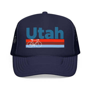 Kids Utah Trucker Hat Foam Bike - Youth Snapback Cap