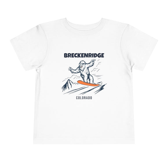 Breckenridge, Colorado Yeti Snowboard Toddler Tee