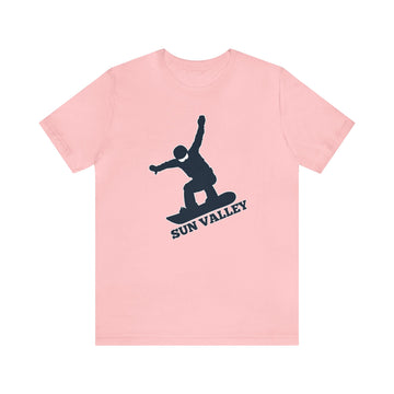 Buy pink Sun Valley, Idaho T-Shirt - Snowboard Unisex Sun Valley Shirt