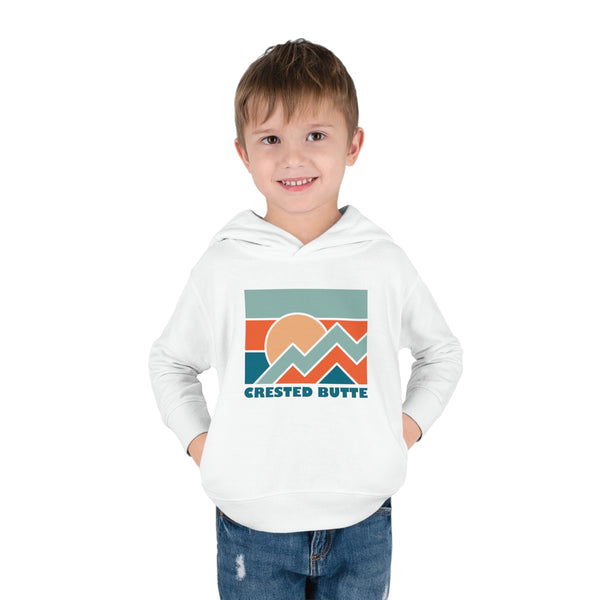 Crested Butte, Colorado Toddler Hoodie - Unisex Crested Butte Toddler Sweatshirt