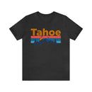 Tahoe, California Shirt - Mountain Sunset Unisex Tahoe T-Shirt-4