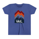 Vail, Colorado Youth Shirt - Retro Mountain Vail Kid's T-Shirt-6