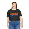 Denver, Colorado Shirt - Mountain Sunset Unisex Denver T-Shirt