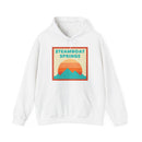 Steamboat, Colorado Mountain Sun Hoodie - Unisex Hooded Sweatshirt, Travel Sweatshirt, Sunset-4