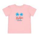 Malibu, California Toddler T-Shirt - Retro Palm Tree Toddler Malibu Shirt-3