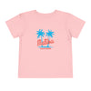 Malibu, California Toddler T-Shirt - Retro Palm Tree Toddler Malibu Shirt