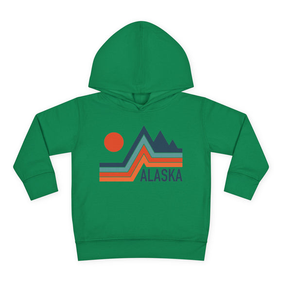 Alaska Toddler Hoodie - Unisex Alaska Toddler Sweatshirt