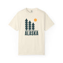 Alaska T Shirt, Comfort Colors Cotton 100% Cotton Trees Tee-1