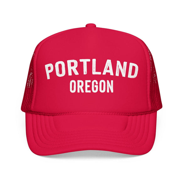 Kids Portland, Oregon Trucker Hat - Youth Snapback Cap