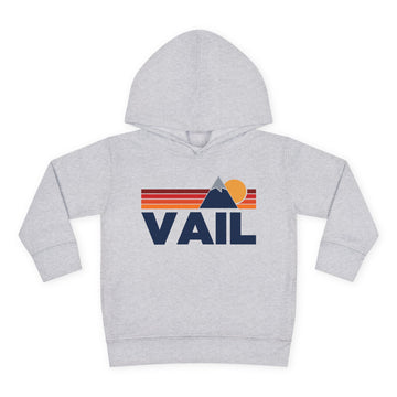 Vail, Colorado Toddler Hoodie - Unisex Mountain Vail Pullover Sweatshirt, Kids Hooded Jumper, Colorado Souvenir - 0