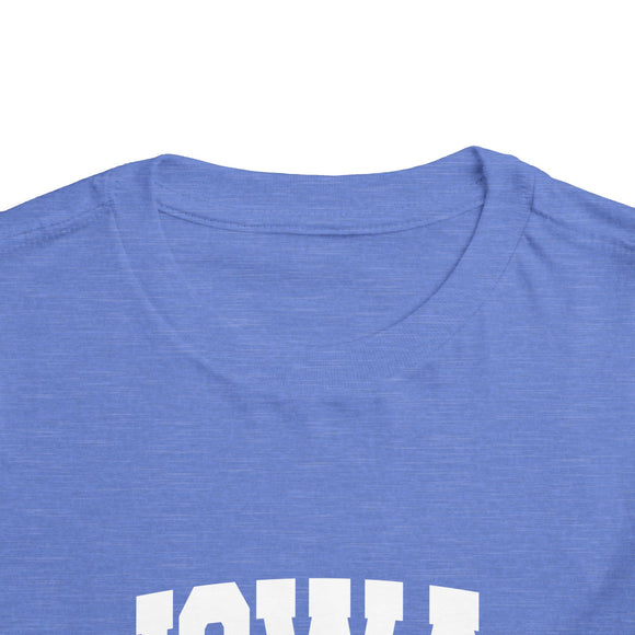 Iowa Toddler Graphic Tee - Kids Iowa Vacation Shirt
