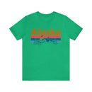 Alaska T-Shirt - Mountain Sunset Unisex Alaska Shirt-5