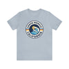 Santa Monica, California T-Shirt - Retro Unisex Santa Monica Shirt
