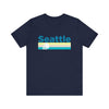 Seattle, Washington T Shirt - Sailboat Graphic Tee