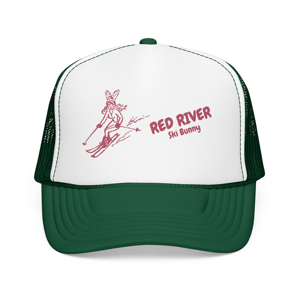 Red River, New Mexico Ski Bunny Foam Trucker Hat