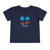 Key West, Florida Toddler T-Shirt - Retro Palm Tree Toddler Key West Shirt