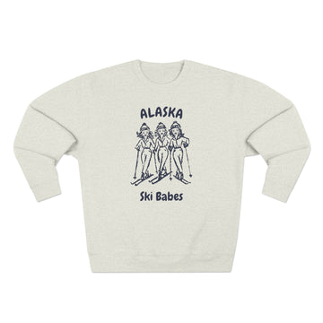Premium Alaska Ski Babes Sweatshirt
