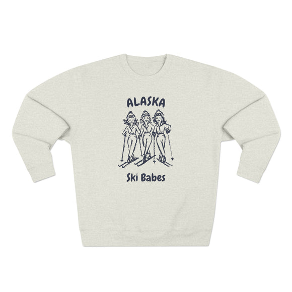 Premium Alaska Ski Babes Sweatshirt