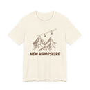 New Hampshire Mountain T-Shirt — Vintage Gondola Ski Mountain Tee-1