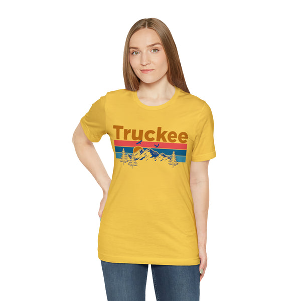 Truckee, California Shirt - Mountain Sunset Unisex Truckee T-Shirt